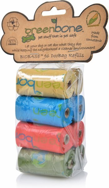 Greenbone Dog Poop Bags, 8 rolls slide 1 of 3