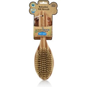 Greenbone Bamboo Pet Bristle Brush, Large