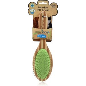 Greenbone Bamboo Pet Metal Pin Brush, Large