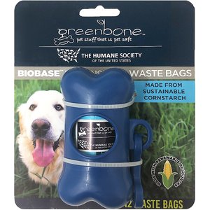 The Humane Society Dog Waste Bags & Dispenser, Color Varies, 12 count