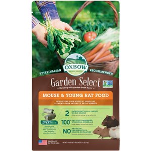 Oxbow Garden Select Mouse & Young Rat Food, 2-lb bag