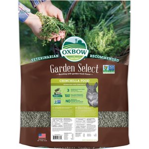 Oxbow Garden Select Chinchilla Food, 20-lb bag