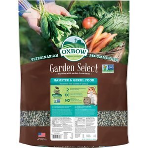 Oxbow Garden Select Gerbil & Hamster Food, 20-lb bag