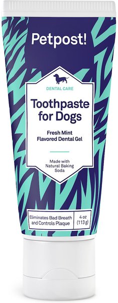 Petpost Fresh Mint Flavor Dog Toothpaste, 4-oz tube slide 1 of 3