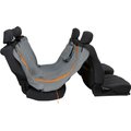 Kurgo Extended Hammock Seat Protector, Charcoal