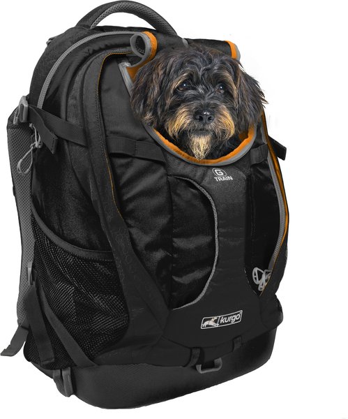 Kurgo G-Train Dog Carrier Backpack, Black slide 1 of 9