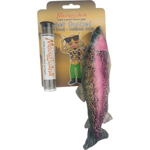 Meowijuana Refillable Get Smoked Catnip Fish Cat Toy