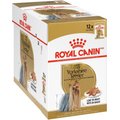 Royal Canin Breed Health Nutrition Yorkshire Terrier Adult Loaf in Gravy Pouch Dog Food, 3-oz, case of 12