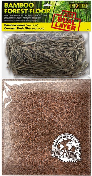 Exo Terra Bamboo Forest Floor Reptile Substrate, 8-qt bag slide 1 of 1
