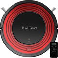 Pure Clean Automatic Programmable Robot Vacuum Cleaner, Red