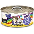 BFF OMG Be Happy! Chicken & Beef in Gravy Wet Canned Cat Food, 5.5-oz can, case of 8