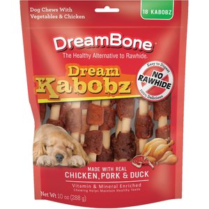 DreamBone Kabobz Dog Treats, 18 count