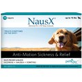 Pet OTC NausX Medication for Motion Sickness for Small Breed Dogs, 10-count