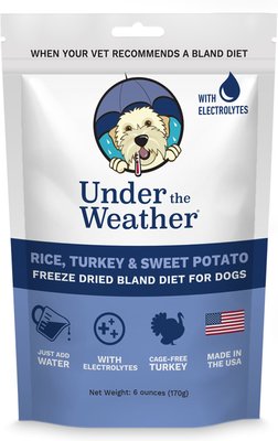 Under the Weather Rice, Turkey & Sweet Potato Flavor Freeze-Dried Dog Food, slide 1 of 1