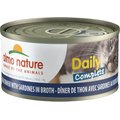 Almo Nature Daily Complete Tuna Dinner with Sardine in Broth Canned Cat Food, 2.47-oz, case of 12