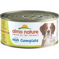 Almo Nature HQS Complete Chicken Dinner with Pineapple & Egg Canned Dog Food, 5.5-oz can, case of 24