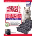 Nature's Miracle Odor Control Receptacles Self-Cleaning Cat Litter Box Refills, 18 count