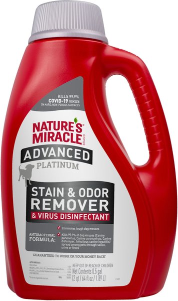 Nature's Miracle Advanced Dog Stain & Odor Eliminator, 64-oz bottle slide 1 of 7