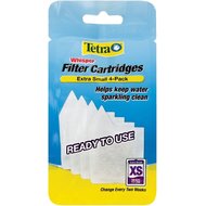 Tetra Whisper Aquarium Filter Cartridges, X-Small, 4 count