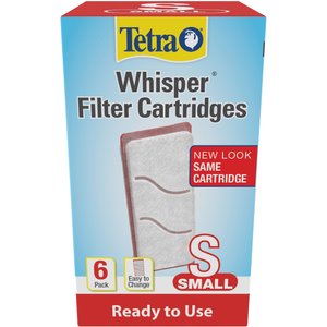 Tetra Whisper Aquarium Filter Cartridges, Small, 6 count