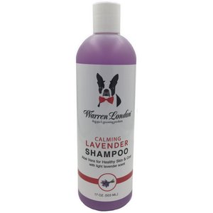 Warren London Calming Lavender & Aloe Vera Dog & Cat Shampoo, 17-oz bottle