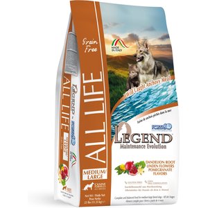 Forza10 Nutraceutic Legend All Life Medium & Large Breed Grain-Free Wild Caught Anchovy Dry Dog Food, 25-lb bag