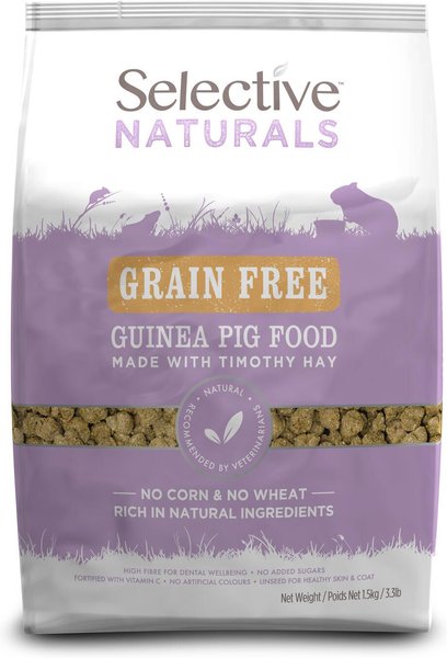 Science Selective Naturals Grain-Free Guinea Pig Food, 3.3-lb bag slide 1 of 7