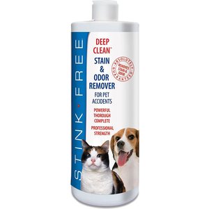 Stink Free Deep Clean Pet Urine & Odor Remover, 32-oz bottle