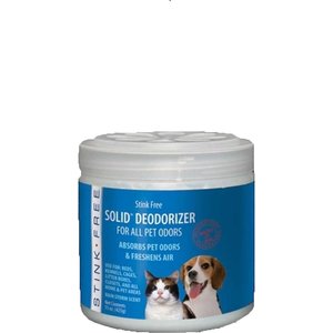 Stink Free Solid Absorber Dog & Cat Deodorizer, 15-oz jar
