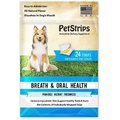 PetStrips Breath & Oral Health Dog Strips, 24 count