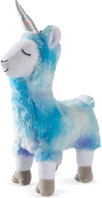 Pet Shop by Fringe Studio Skye Blue the Llamacorn Squeaky Plush Dog Toy, slide 1 of 1