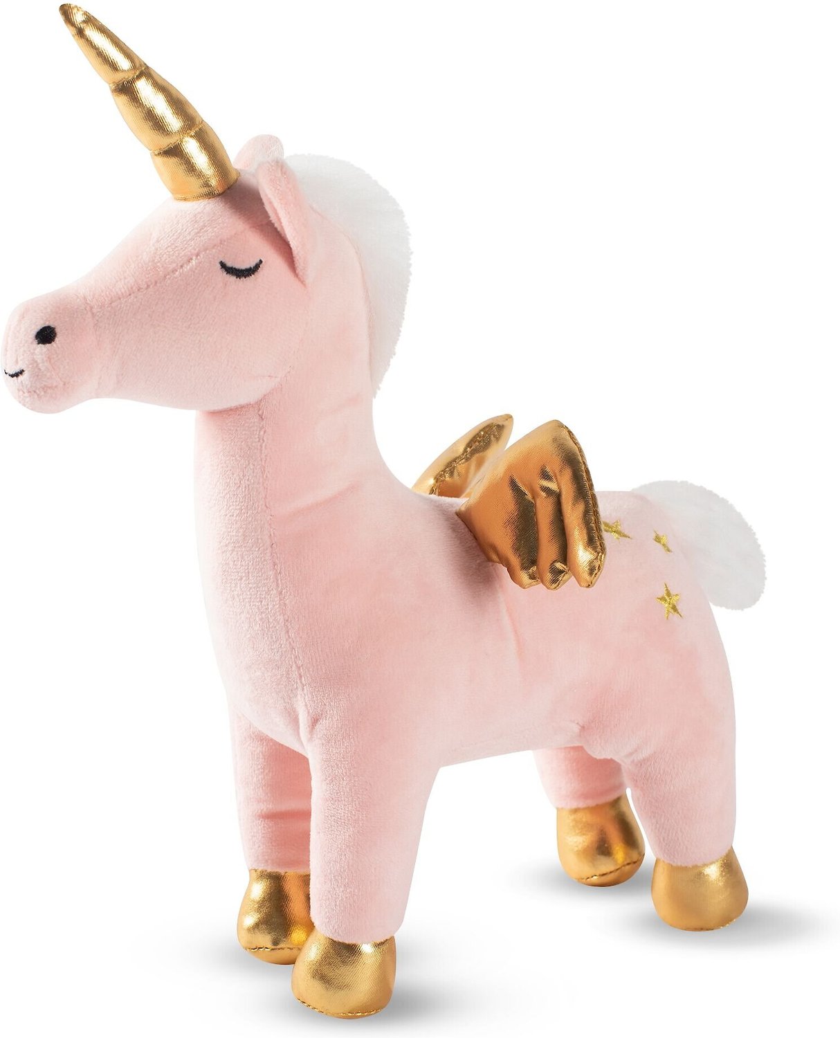 Magical Alicorn Squeaky Plush Dog Toy 