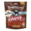 SmartBones Twist Sticks Peanut Butter Flavor Dog Treats, 50 count