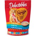Hartz Delectables Squeeze Up Variety Pack Lickable Cat Treats, 24 count