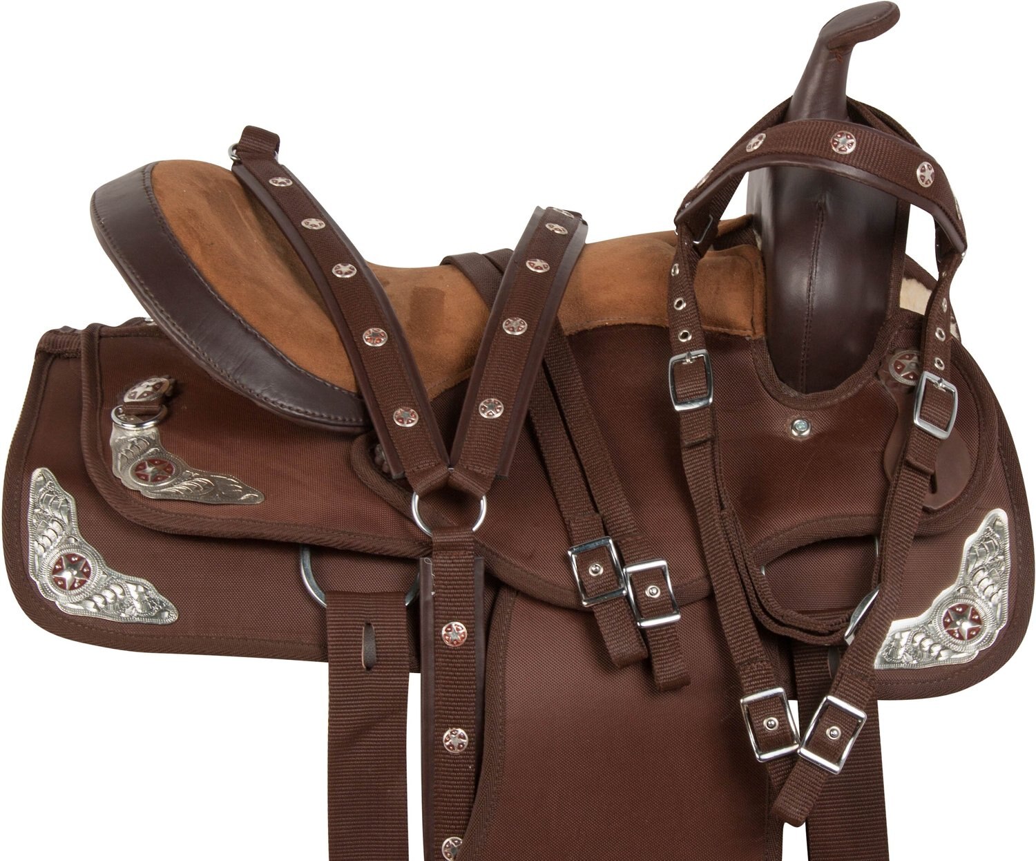 AceRugs Beautiful Western Show Horse Saddle with Pad