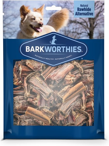 Barkworthies Beef Gullet Stick Bites Dog Chews, 1.5-lb bag slide 1 of 6