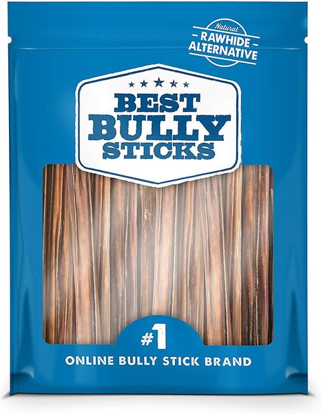 Best Bully Sticks Beef Gullet Sticks Dog Chews, 6-in, 25 count slide 1 of 3