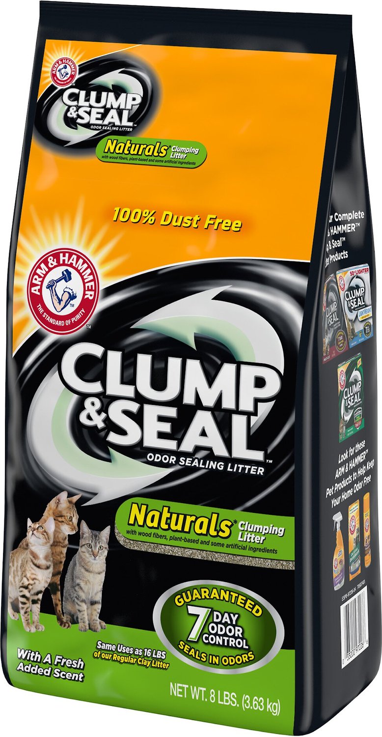 Arm & Hammer Litter Naturals Clump & Seal Scented Clumping Wood Cat