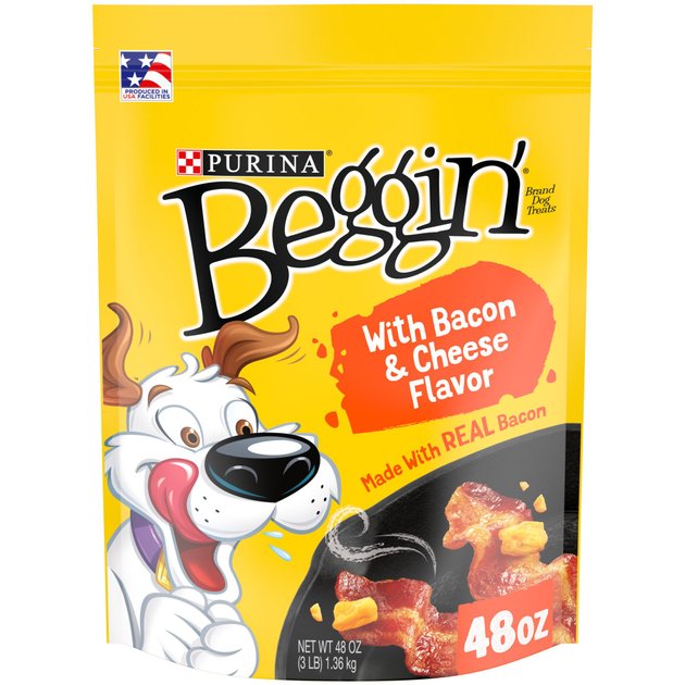 Beggin' Strips Bacon & Cheese Flavor Dog Treats, 48-oz bag
