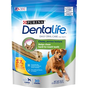 DentaLife Daily Oral Care Large Dental Dog Treats, 30 count