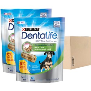 DentaLife Daily Oral Care Mini Dental Dog Treats, 90 count