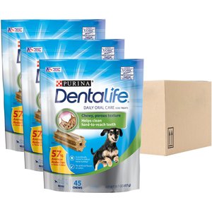 DentaLife Daily Oral Care Mini Dental Dog Treats, 135 count