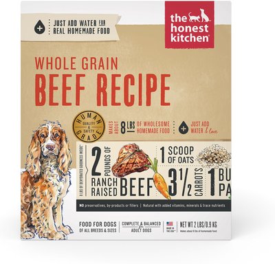 1. Honest Kitchen Whole Grain Dehydrated Dog Food