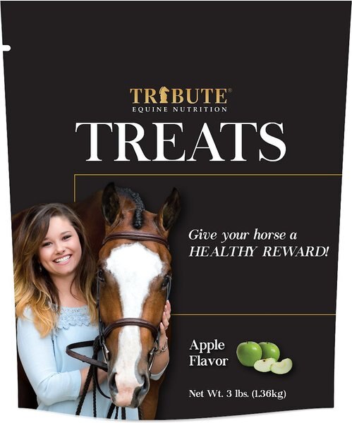 Tribute Equine Nutrition Apple Horse Treats, 3-lb bag slide 1 of 2