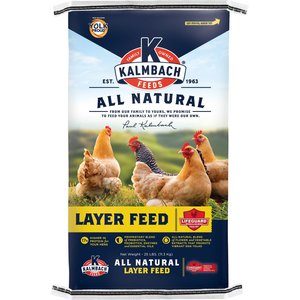 Kalmbach Feeds All Natural 17% Protein Layer Crumbles Chicken Feed, 25-lb bag