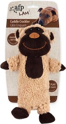 All For Paws Cuddle Crackler Plush Dog Toy, Character Varies, slide 1 of 1