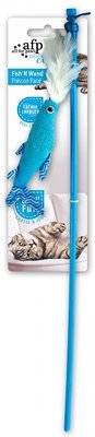 All For Paws Modern Fish 'N Wand Cat Toy, Color Varies, slide 1 of 1