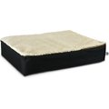 Snoozer Pet Products Super Orthopedic Pillow Dog Bed w/Removable Cover, Black, Large