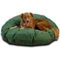 Snoozer Pet Products Round Pillow Dog Bed w/Removable Cover, Green, Large