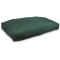 Snoozer Pet Products Rectangular Pillow Dog Bed w/Removable Cover, Green, Small